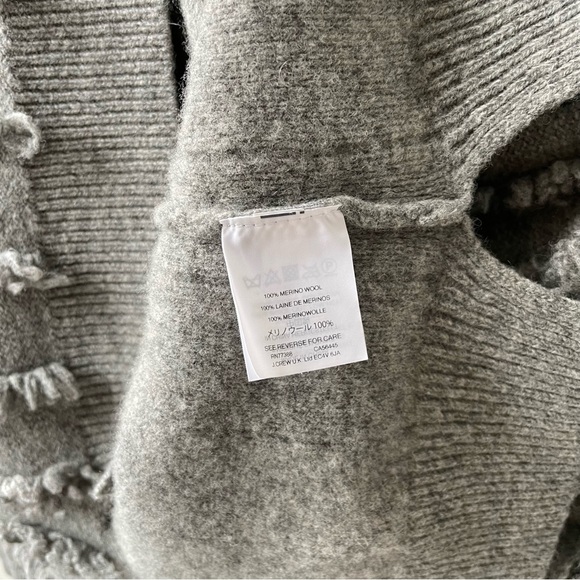 Madewell Gray Textured Crew Neck Sweater - Picture 8 of 8